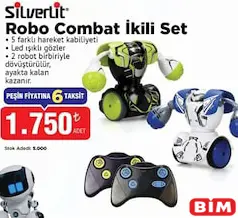 SİLVERLİT ROBO COMBAT İKİLLİ SET fiyat ve kampanya bilgisi